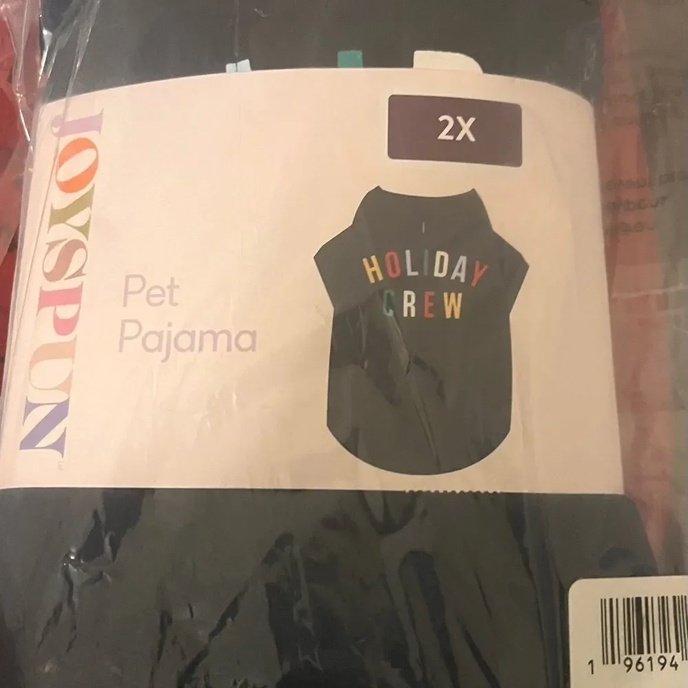 Joyspun Holiday Crew Pet Pajama